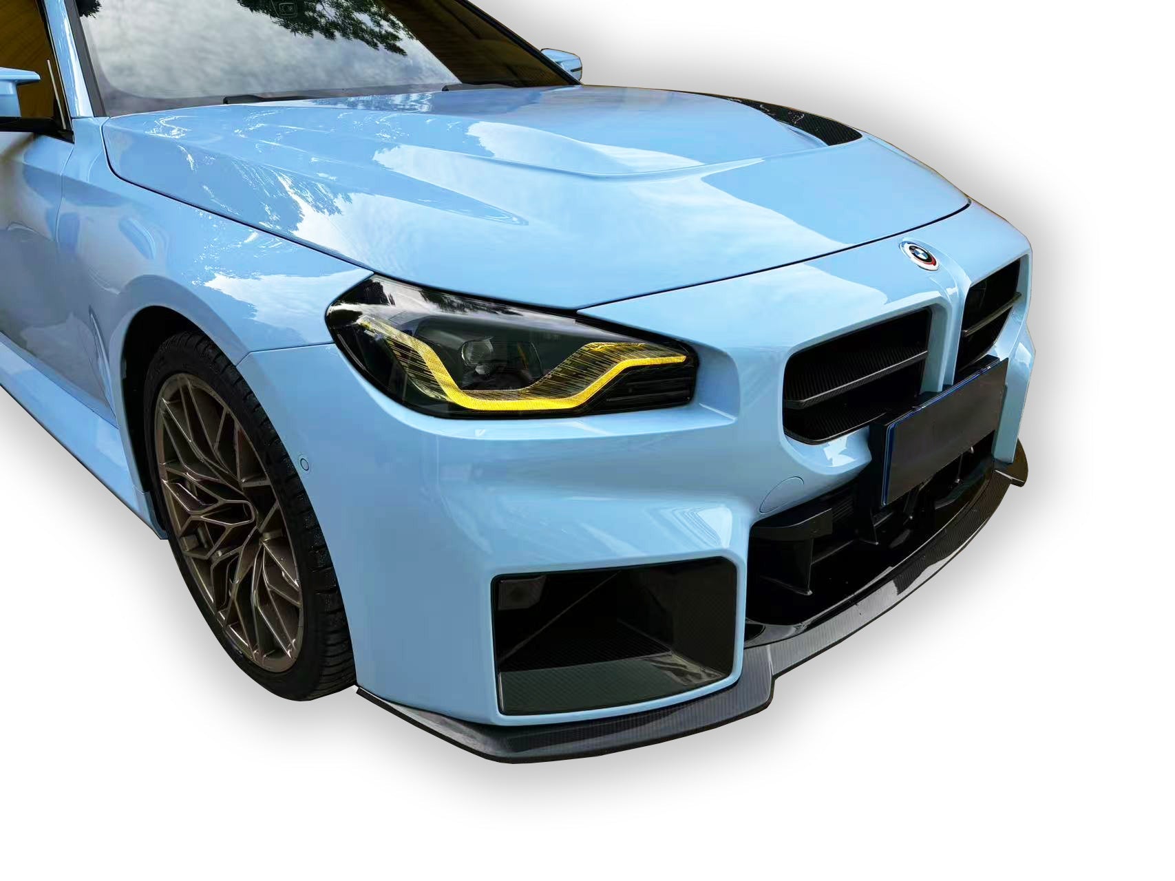 Alpha N GT Style Carbon Fiber Front Lip - BMW G87 M2