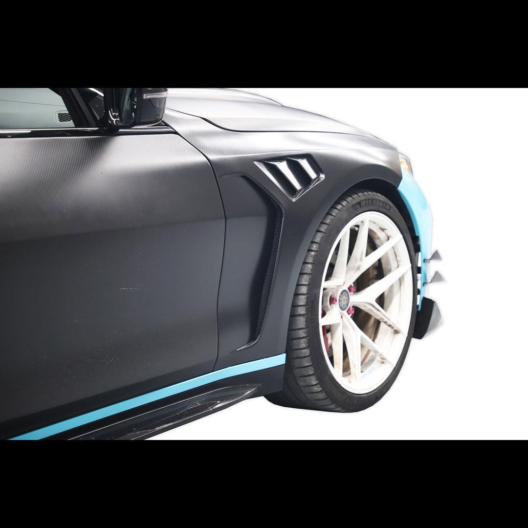 Alpha N Style Carbon Fiber Front Fenders - BMW G80 M3 & G82/G83 M4