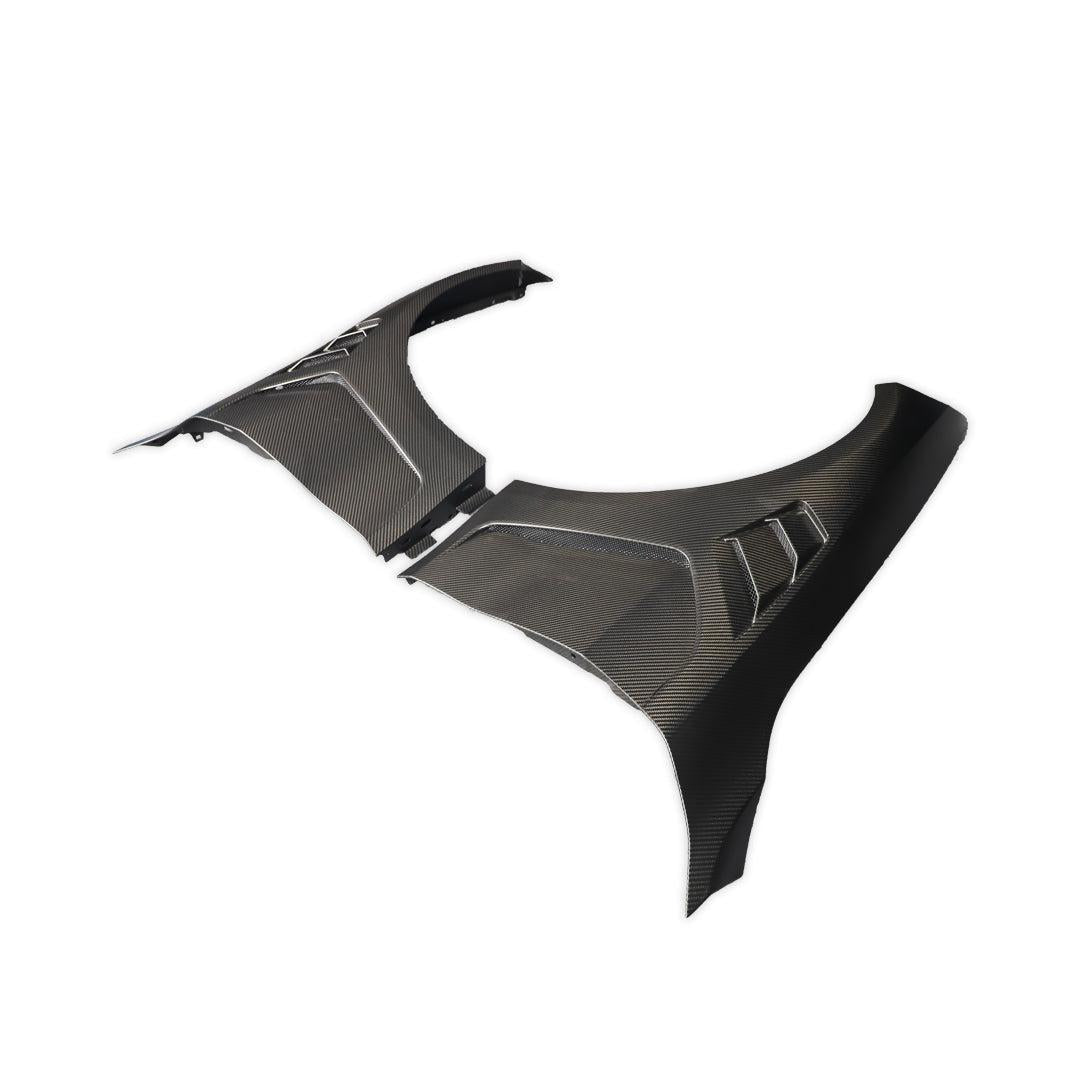 Alpha N Style Carbon Fiber Front Fenders - BMW G80 M3 & G82/G83 M4