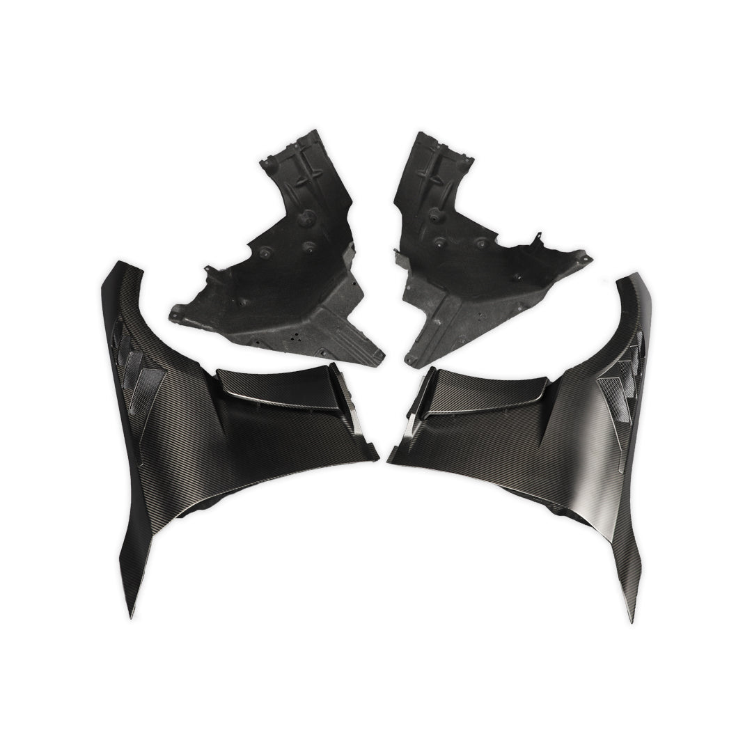 Alpha N Style Carbon Fiber Front Fenders - BMW G87 M2