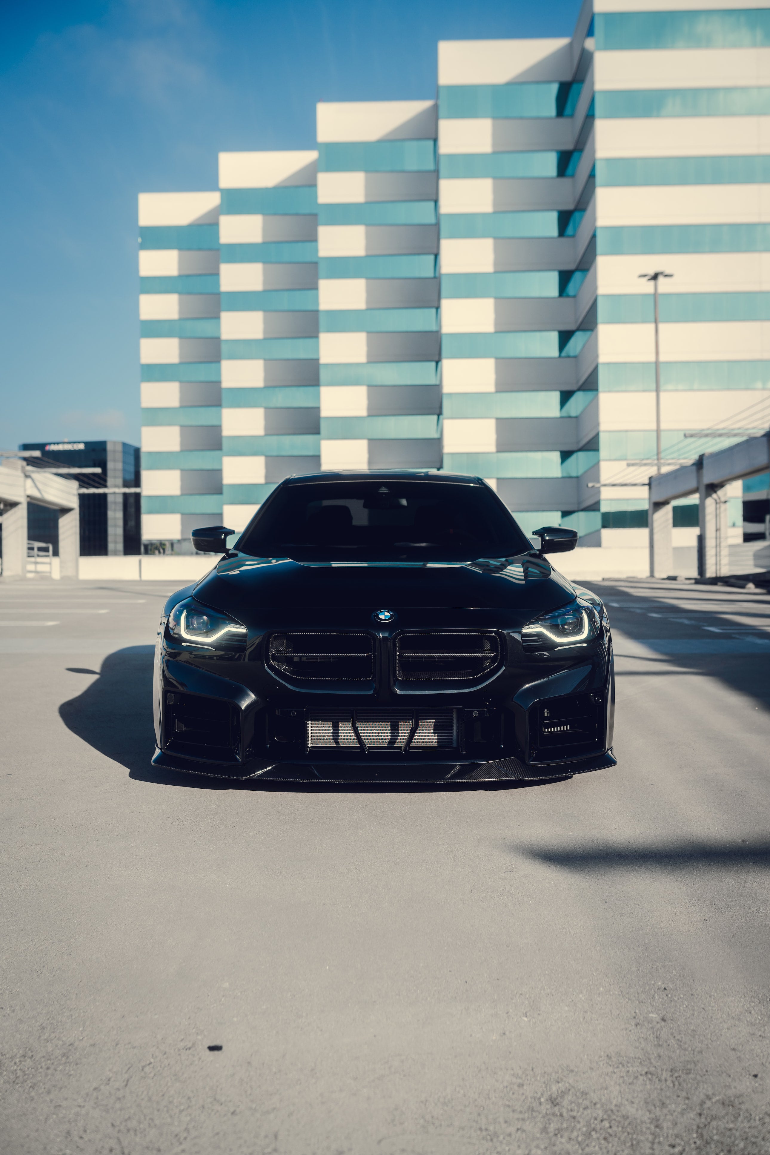 Alpha N Style Carbon Fiber Front Grilles - BMW G87 M2
