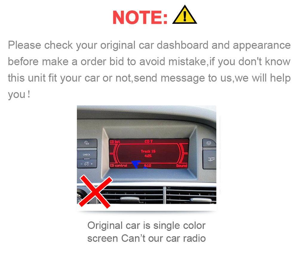 Apple CarPlay & Android Auto Android Screen Upgrade – 2005- 2011 Audi A6