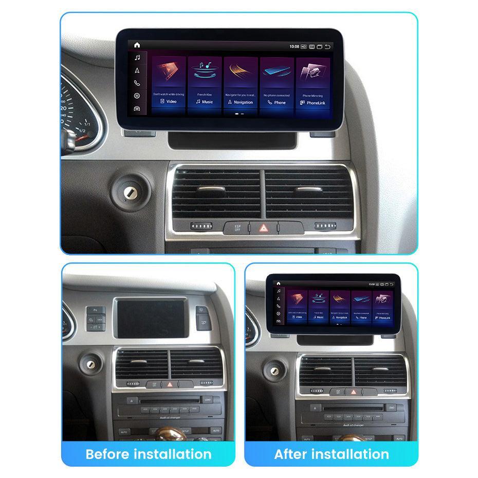 Apple CarPlay & Android Auto Android Screen Upgrade – 2005- 2015 Audi Q7