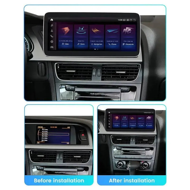 Apple CarPlay & Android Auto Android Screen Upgrade – 2008-2016 Audi A4 &A5