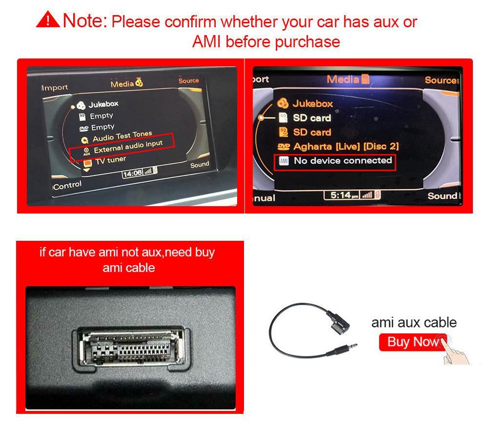 Apple CarPlay & Android Auto Android Screen Upgrade – 2009- 2018 Audi Q5
