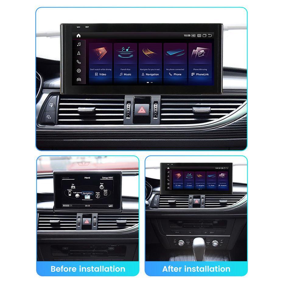 Apple CarPlay & Android Auto Android Screen Upgrade – 2016-2018 Audi A6 & A7 & RS6 & RS7 & S6 & S7