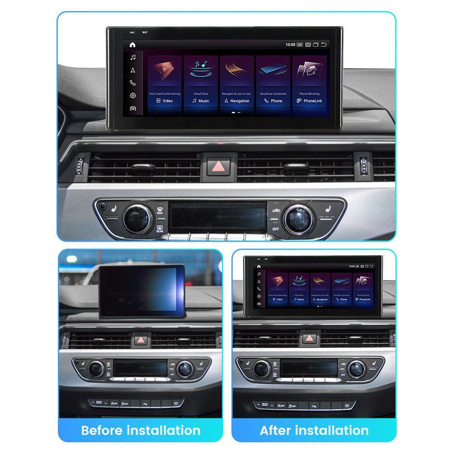 Apple CarPlay & Android Auto Android Screen Upgrade – 2016-2020 Audi A4