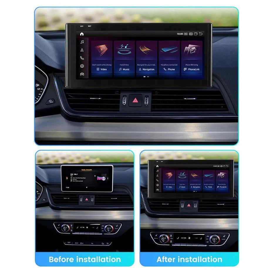 Apple CarPlay & Android Auto Android Screen Upgrade – 2017- 2020 Audi Q5