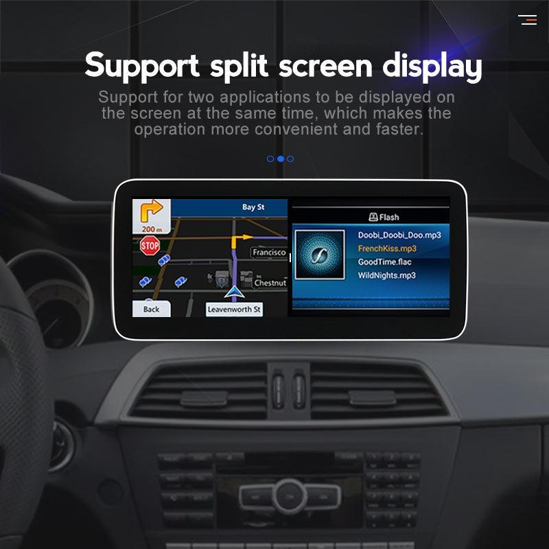 Apple CarPlay & Android Auto Android Screen Upgrade - Mercedes Benz C Class W204/S204