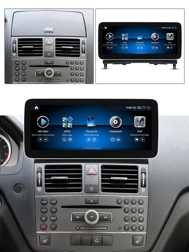 Apple CarPlay & Android Auto Android Screen Upgrade - Mercedes Benz C Class W204/S204