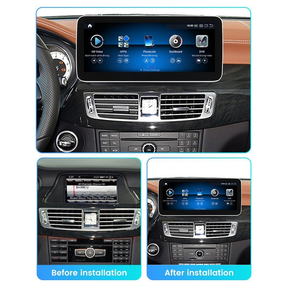 Apple CarPlay & Android Auto Android Screen Upgrade - Mercedes Benz CLS Class C218 X218