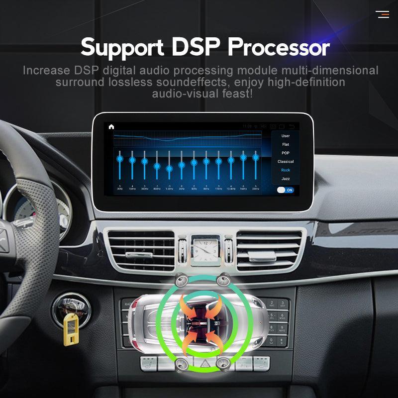 Apple CarPlay & Android Auto Android Screen Upgrade - Mercedes Benz E Class sedan W211 W212