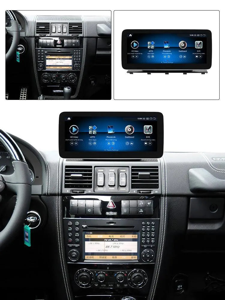 Apple CarPlay & Android Auto Android Screen Upgrade - Mercedes Benz G Class W461 & W463