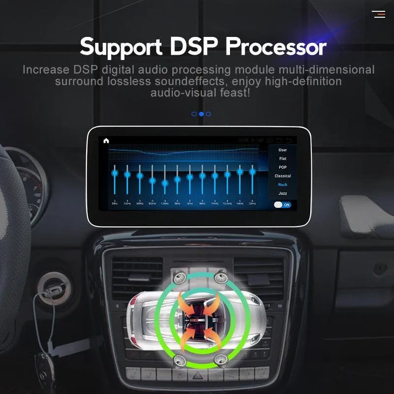 Apple CarPlay & Android Auto Android Screen Upgrade - Mercedes Benz G Class W461 & W463