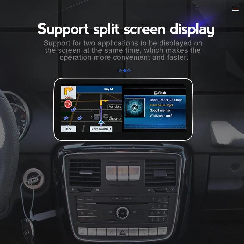 Apple CarPlay & Android Auto Android Screen Upgrade - Mercedes Benz G Class W461 & W463
