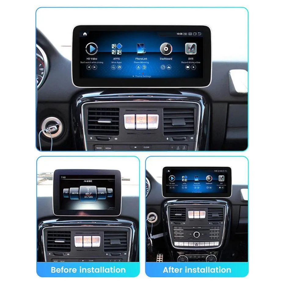 Apple CarPlay & Android Auto Android Screen Upgrade - Mercedes Benz G Class W461 & W463
