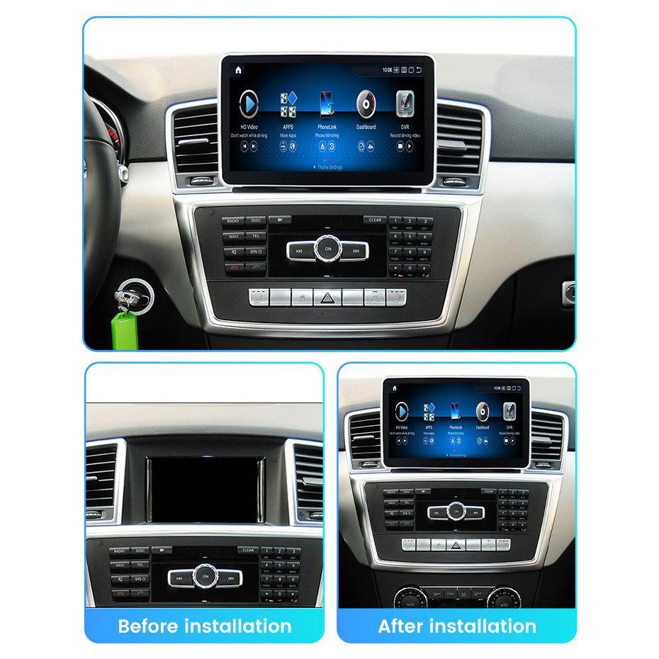 Apple CarPlay & Android Auto Android Screen Upgrade - Mercedes Benz GL & ML Class X166 & X166