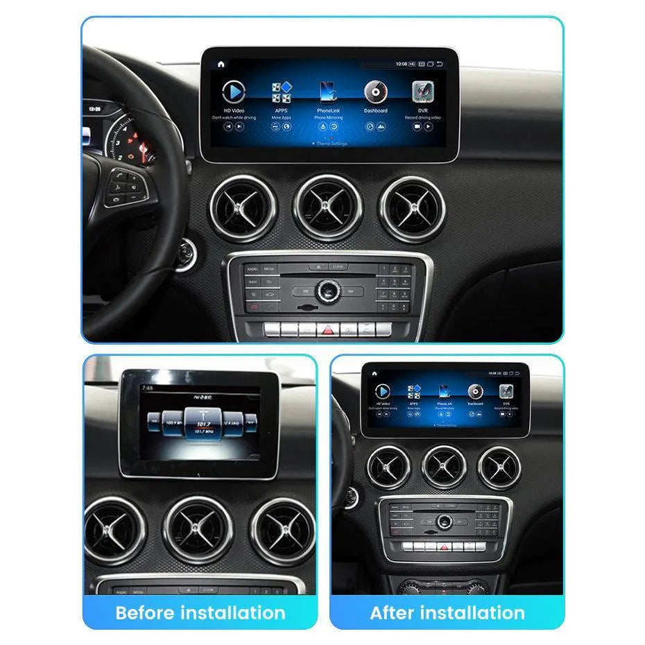 Apple CarPlay & Android Auto Android Screen Upgrade - Mercedes Benz CLA-Class C117