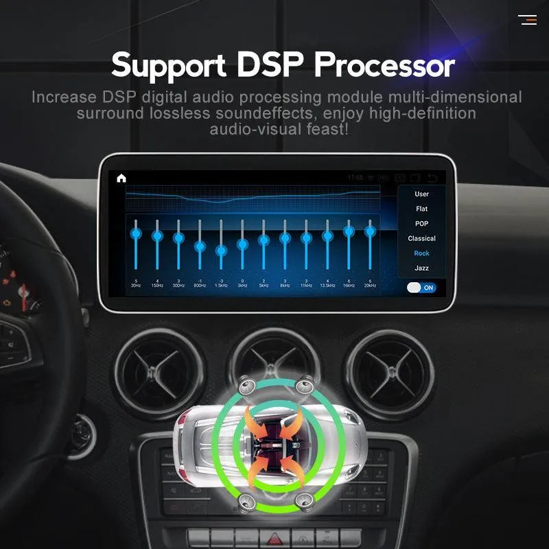 Apple CarPlay & Android Auto Android Screen Upgrade - Mercedes Benz CLA-Class C117