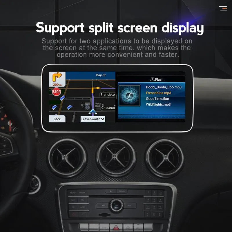 Apple CarPlay & Android Auto Android Screen Upgrade - Mercedes Benz CLA-Class C117
