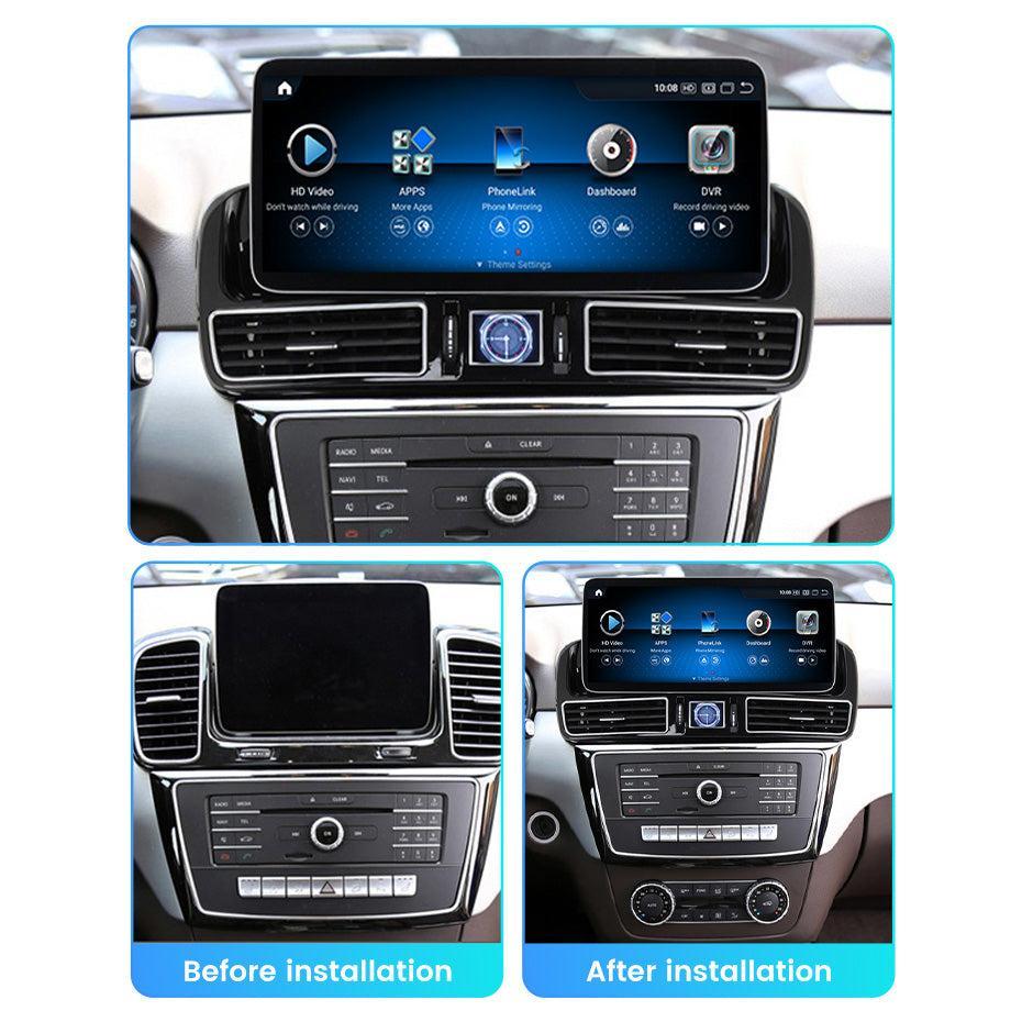 Apple CarPlay & Android Auto Android Screen Upgrade - Mercedes Benz GLE & GLS W166 & X166