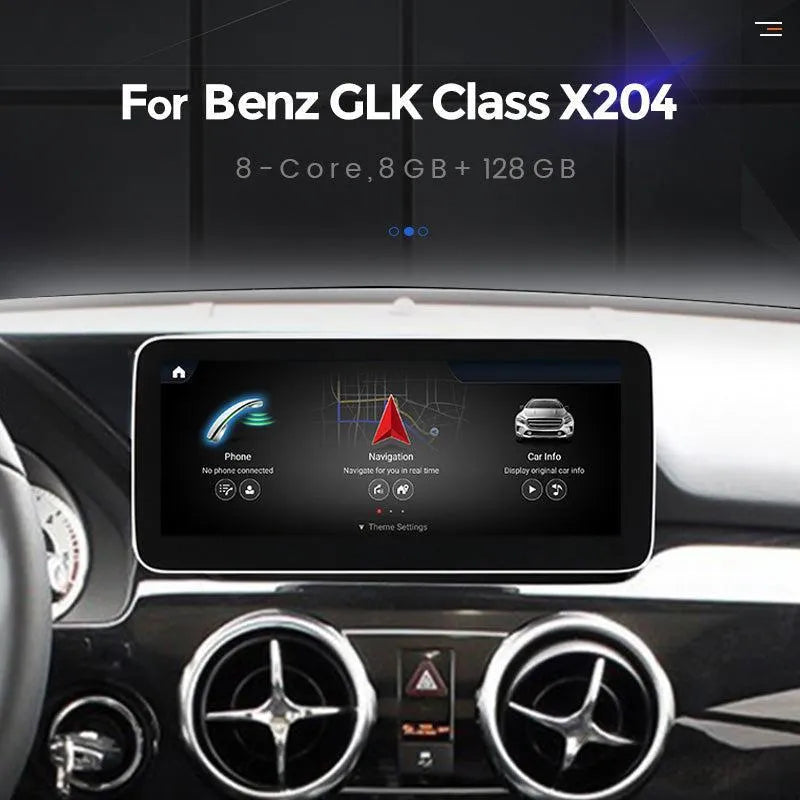 Apple CarPlay & Android Auto Android Screen Upgrade - Mercedes Benz GLK-Class X204