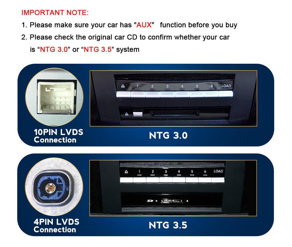 Apple CarPlay & Android Auto Android Screen Upgrade - Mercedes Benz S Class W221