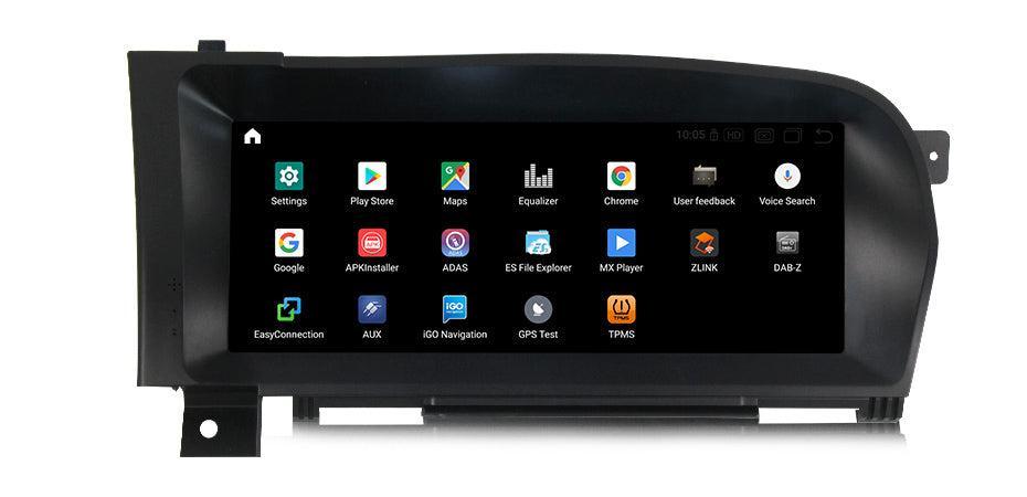 Apple CarPlay & Android Auto Android Screen Upgrade - Mercedes Benz S Class W221