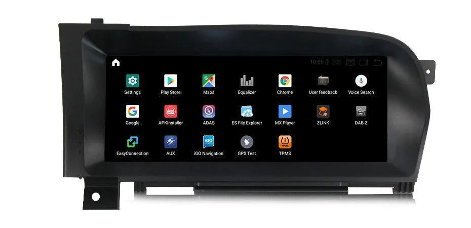 Apple CarPlay & Android Auto Android Screen Upgrade - Mercedes Benz S Class W221