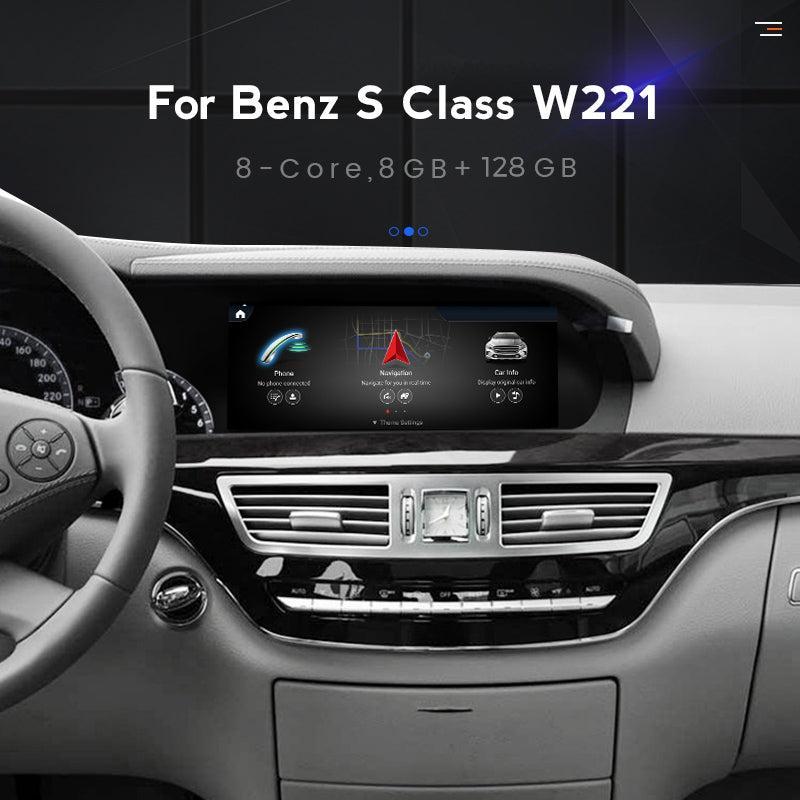 Apple CarPlay & Android Auto Android Screen Upgrade - Mercedes Benz S Class W221