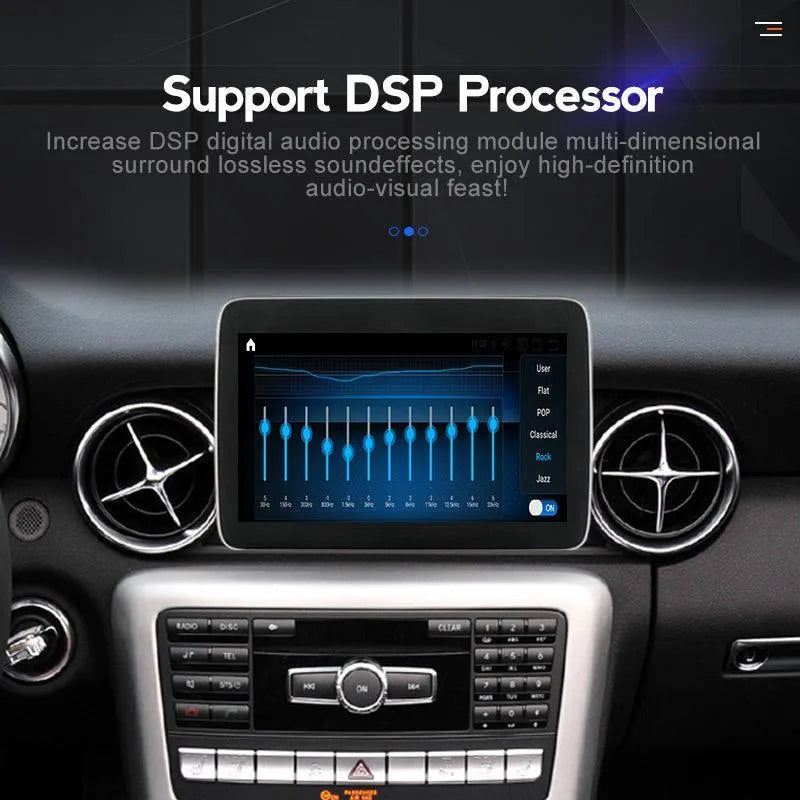 Apple CarPlay & Android Auto Android Screen Upgrade - Mercedes Benz SLK & SLC & SL Class R172 & R231