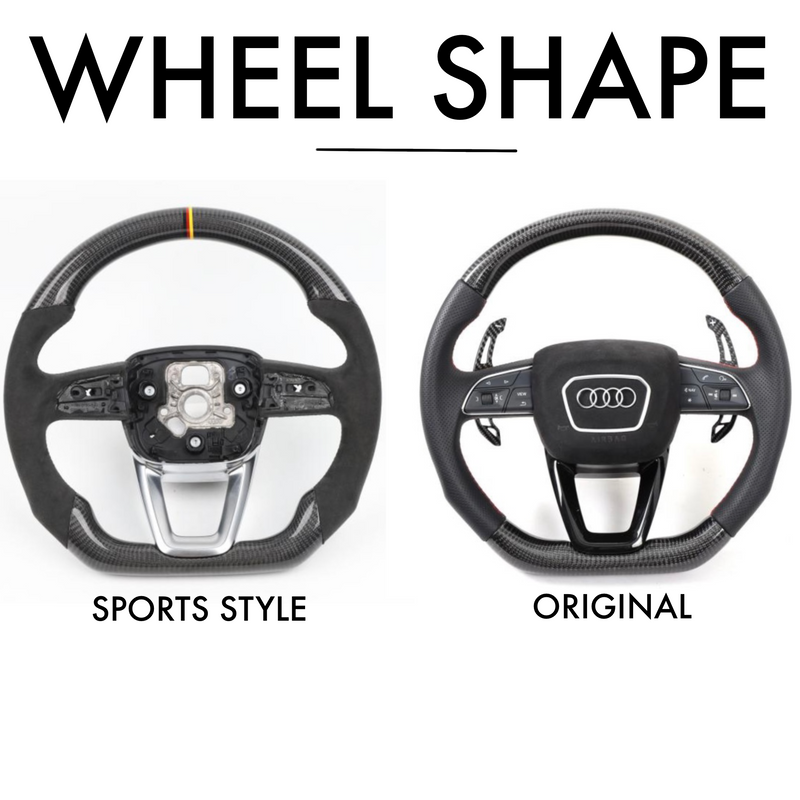 Audi Q Style - Full Custom Steering Wheel