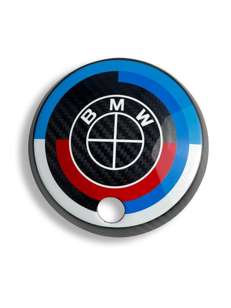 BMW 50th Anniversary Carbon Fiber Emblem Roundel