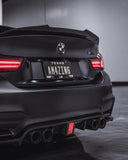 BMW Black & White Emblem Roundel Set