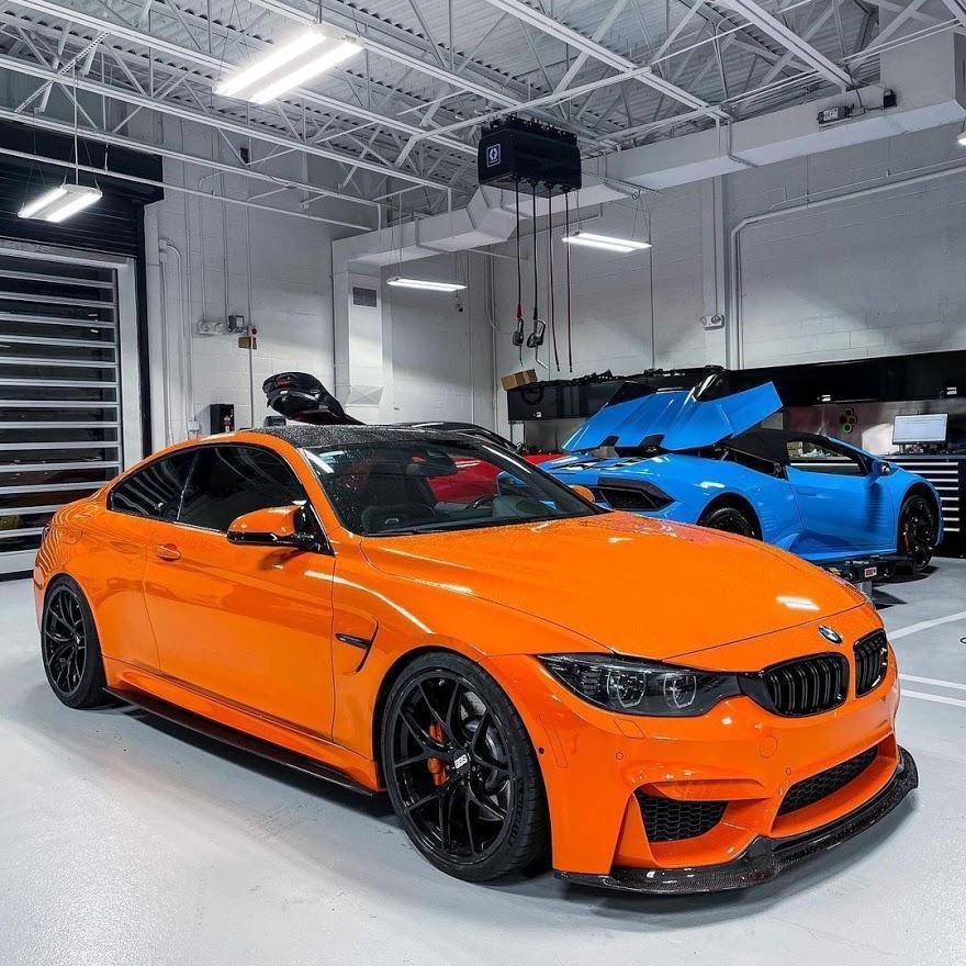 M Performance Style Carbon Fiber Side Skirts - BMW F80 M3 & F82 / F83 M4