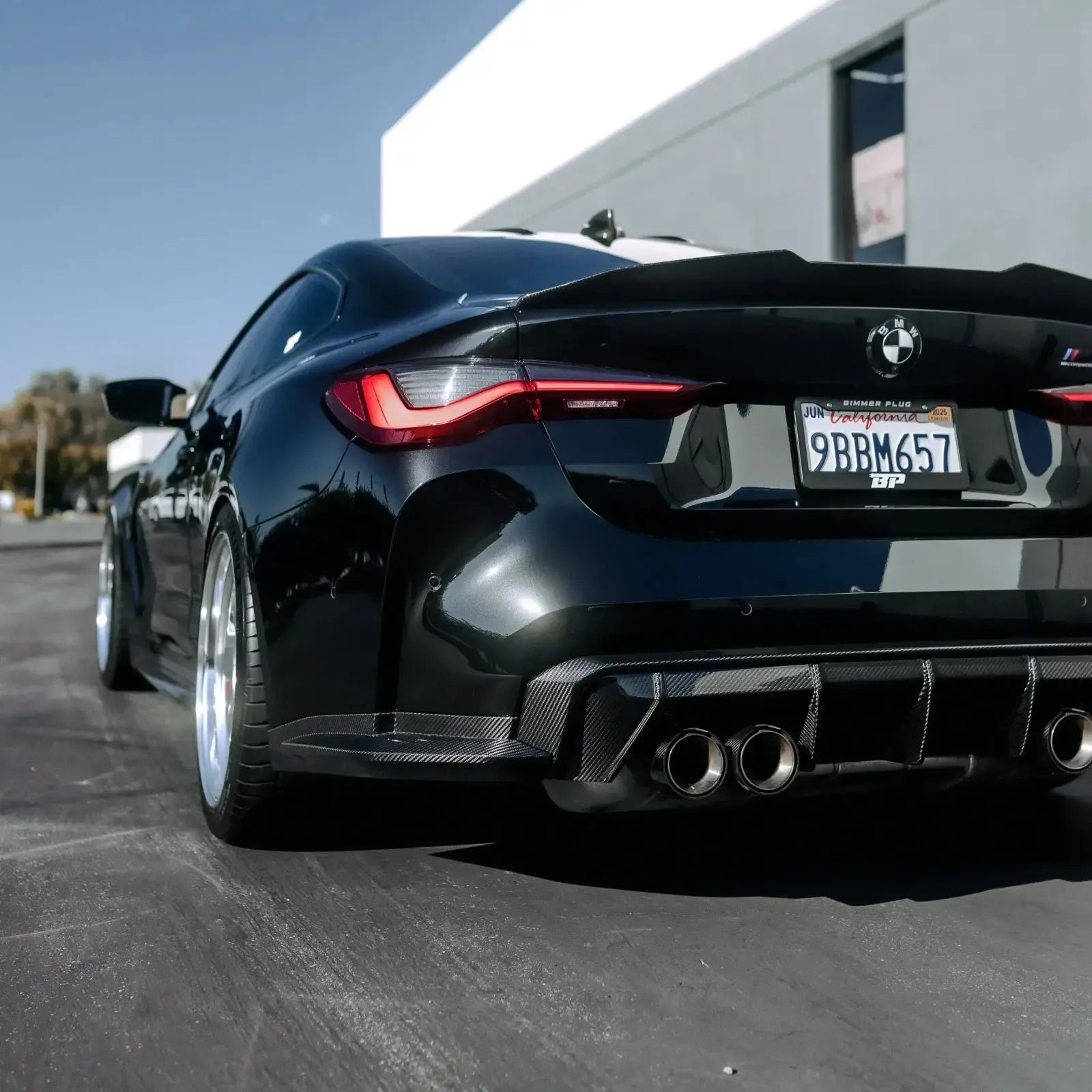 BMW G8X M3/M4 Carbon Fiber Rear Canard Splitters