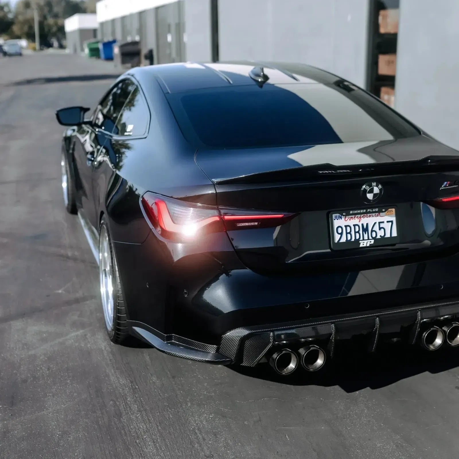 BMW G8X M3/M4 Carbon Fiber Rear Canard Splitters