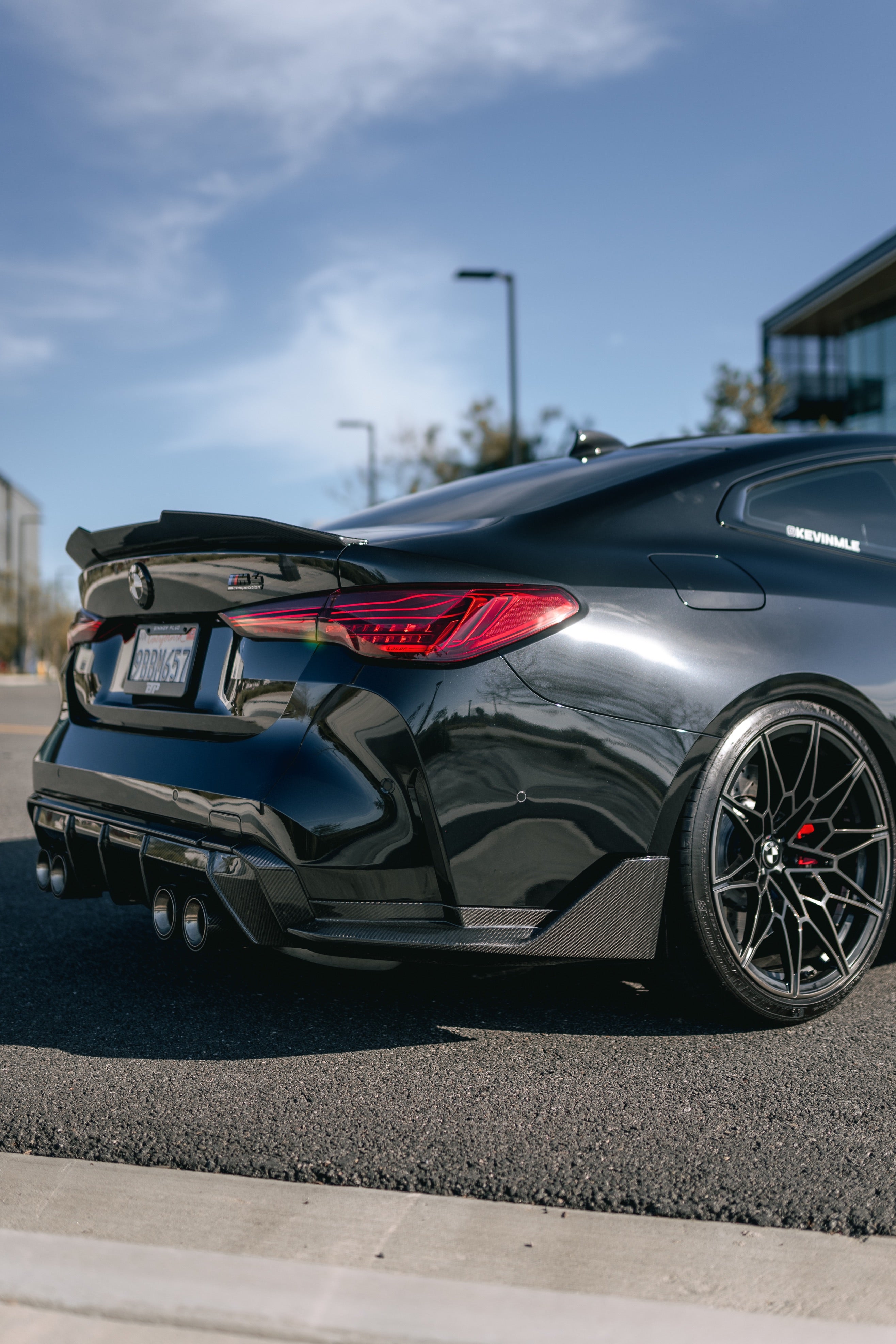 BMW G8X M3/M4 Carbon Fiber Rear Diffuser