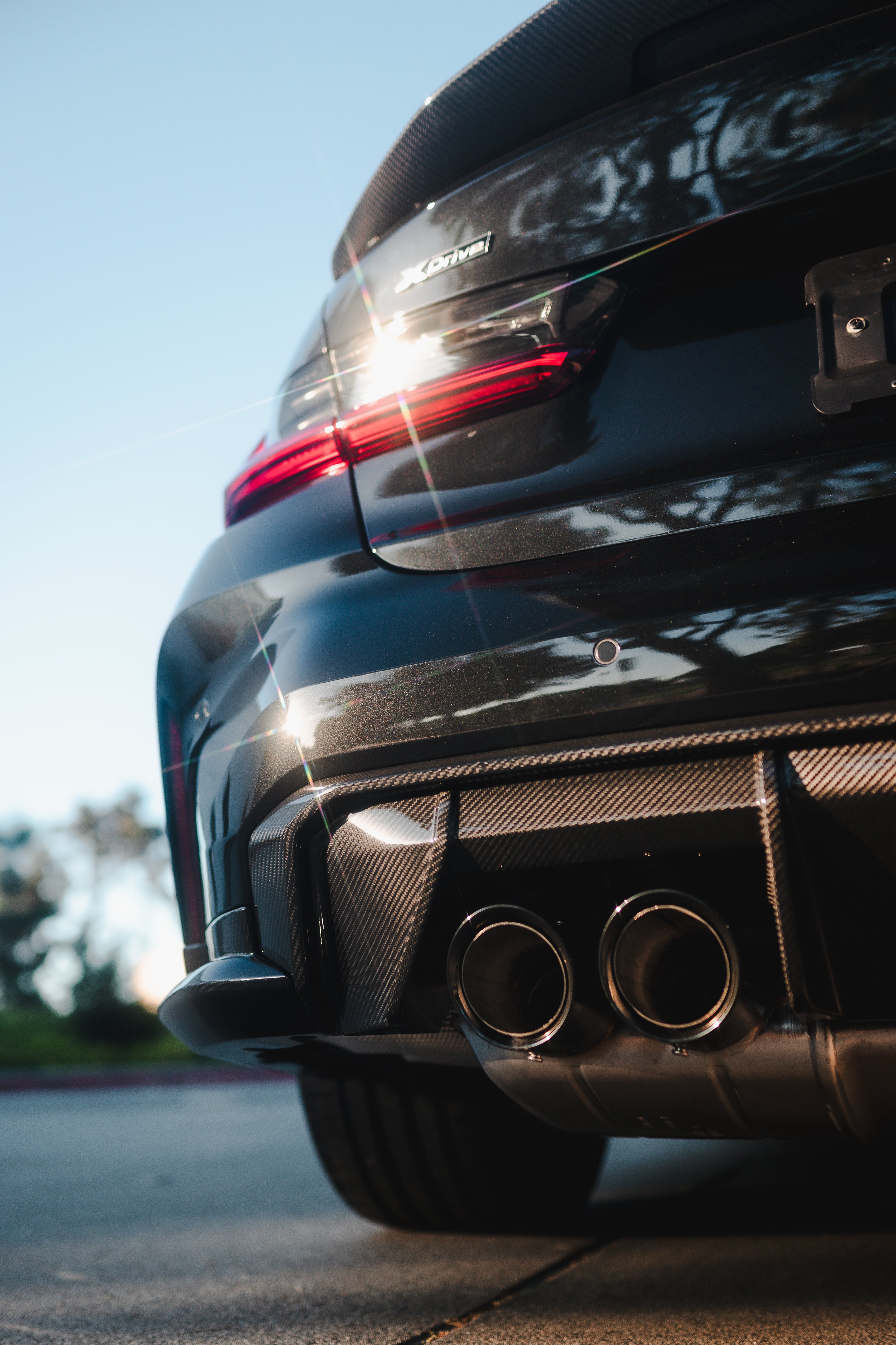 BMW G8X M3/M4 Carbon Fiber Rear Diffuser