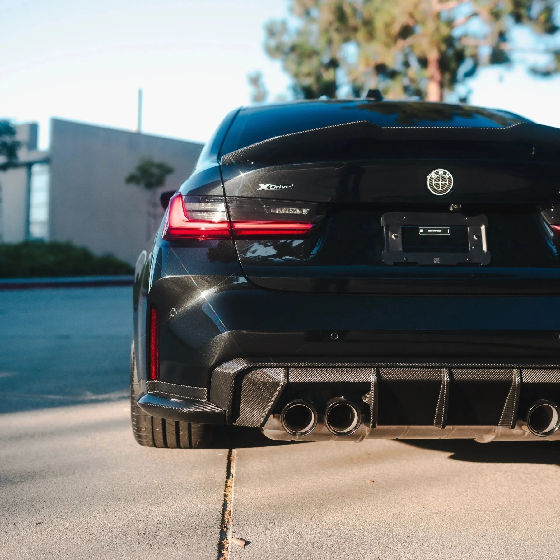 BMW G8X M3/M4 Carbon Fiber Rear Diffuser