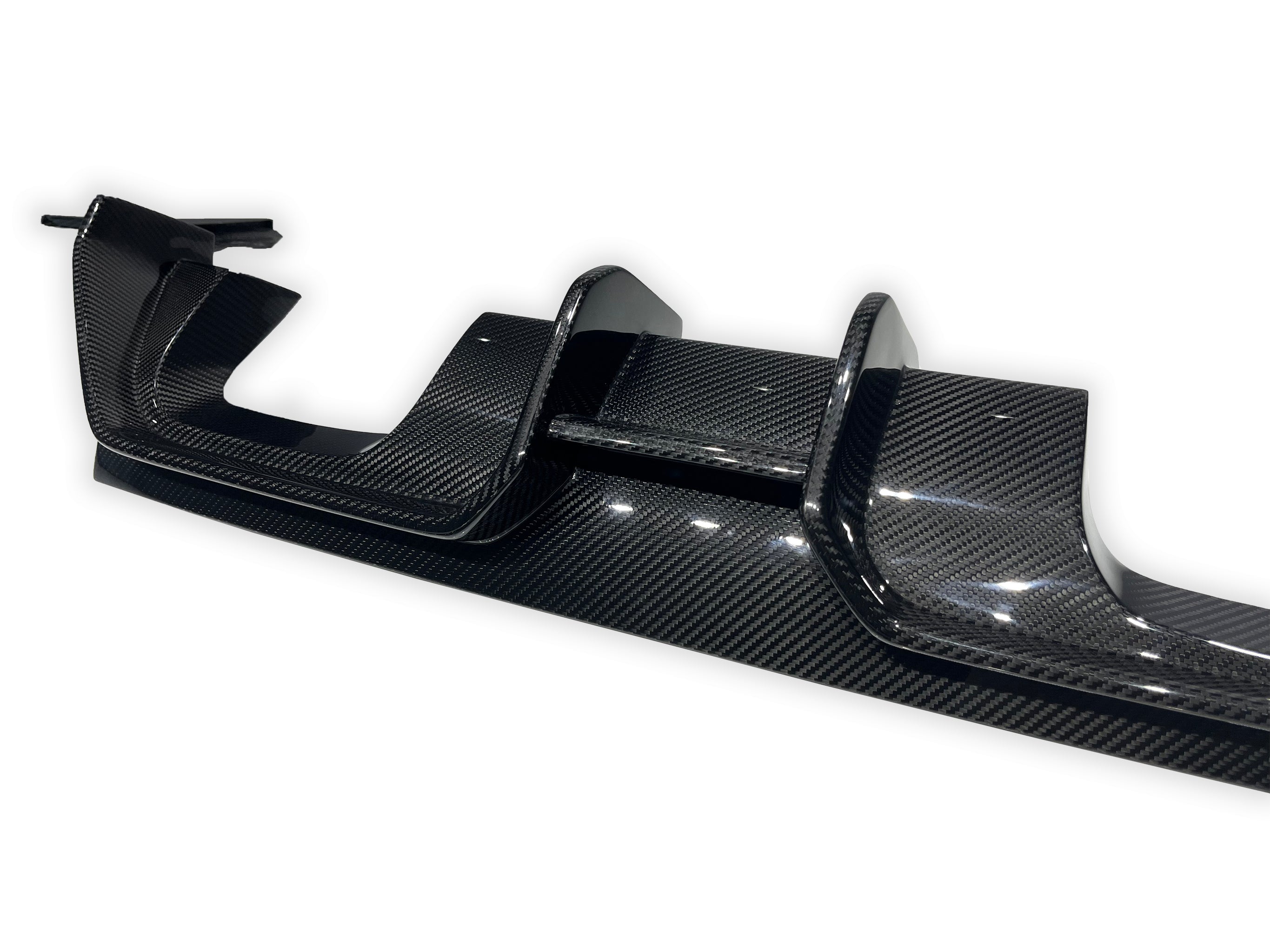 BP Design Carbon Fiber Rear Diffuser V2 - BMW G87 M2