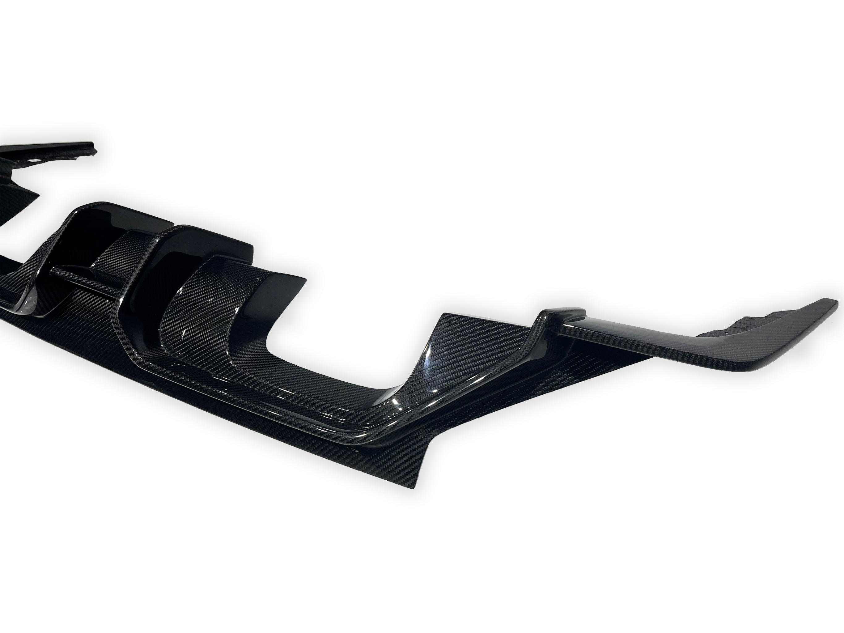 BP Design Carbon Fiber Rear Diffuser V2 - BMW G87 M2