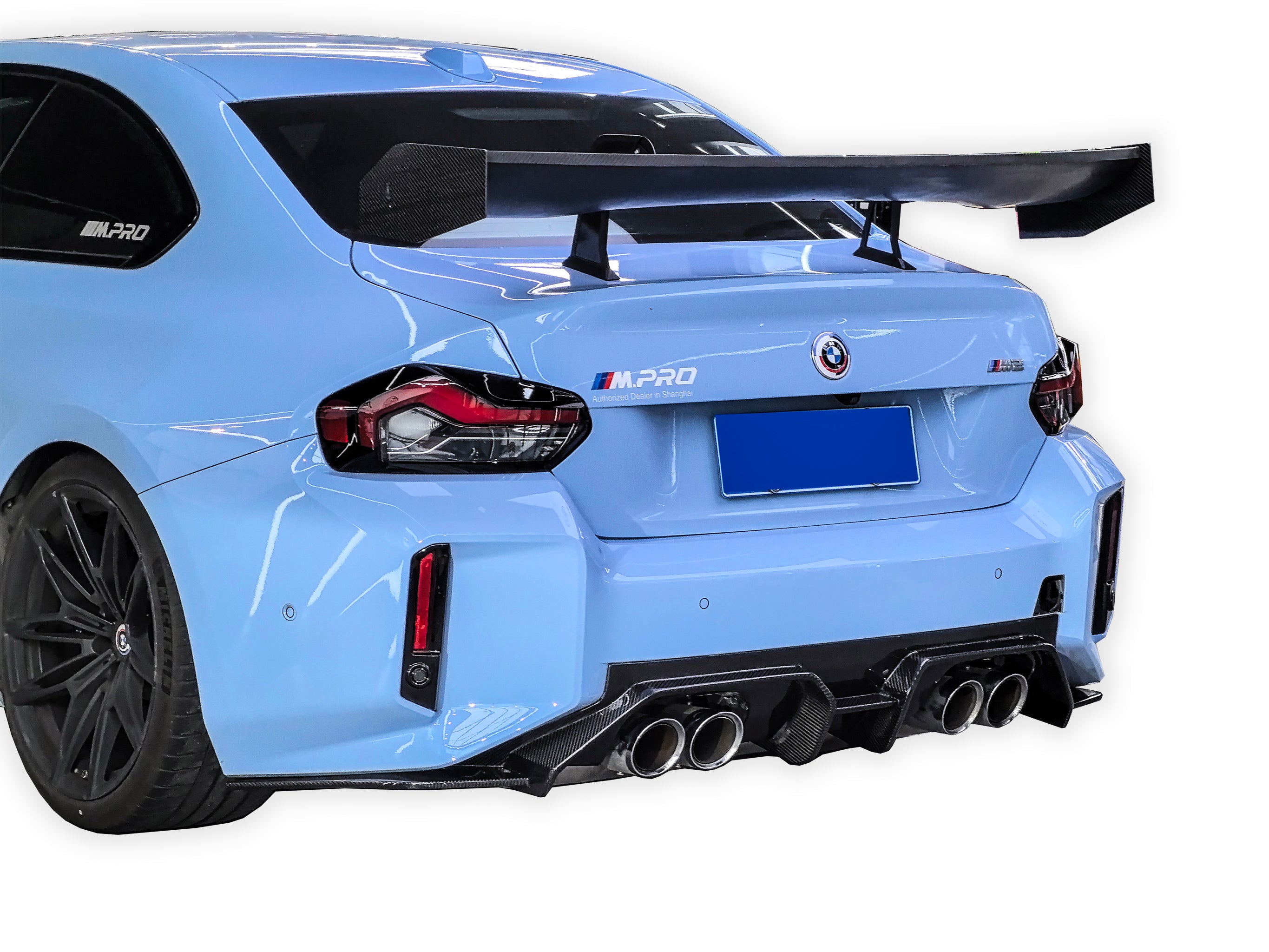 BP Design Carbon Fiber Rear Wing - BMW G87 M2