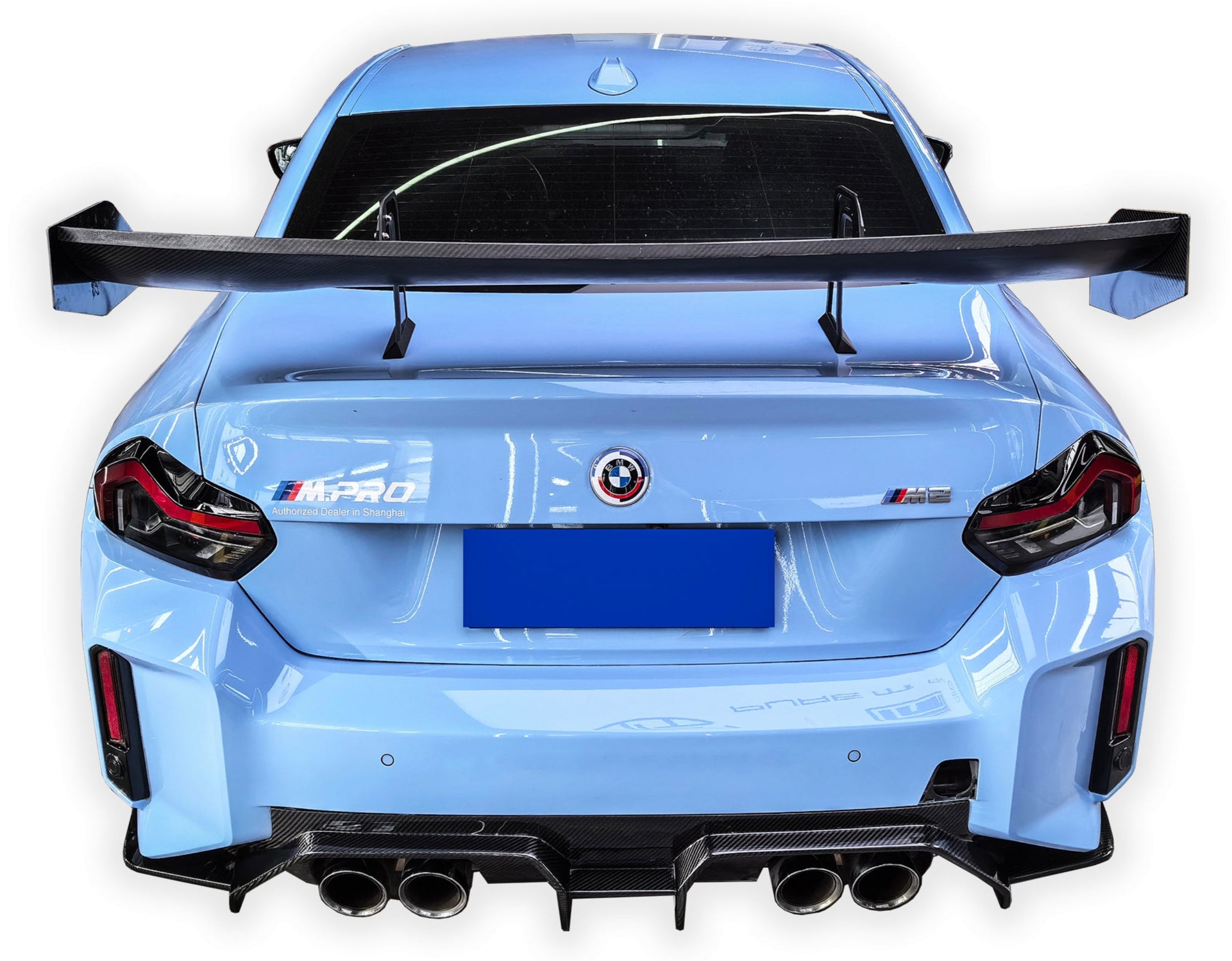 BP Design Carbon Fiber Rear Diffuser V2 - BMW G87 M2