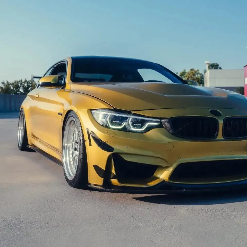 GT4 Style Carbon Fiber Front Canard - BMW F80 M3 & F82 / F83 M4