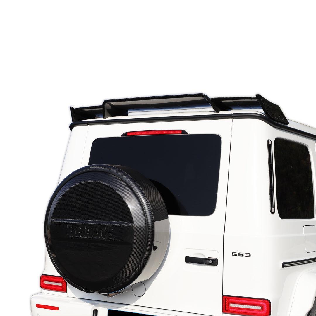 BRB G800 Style Carbon Fiber Spare Wheel Cover - G Wagon W464 G350 & G500 & G63