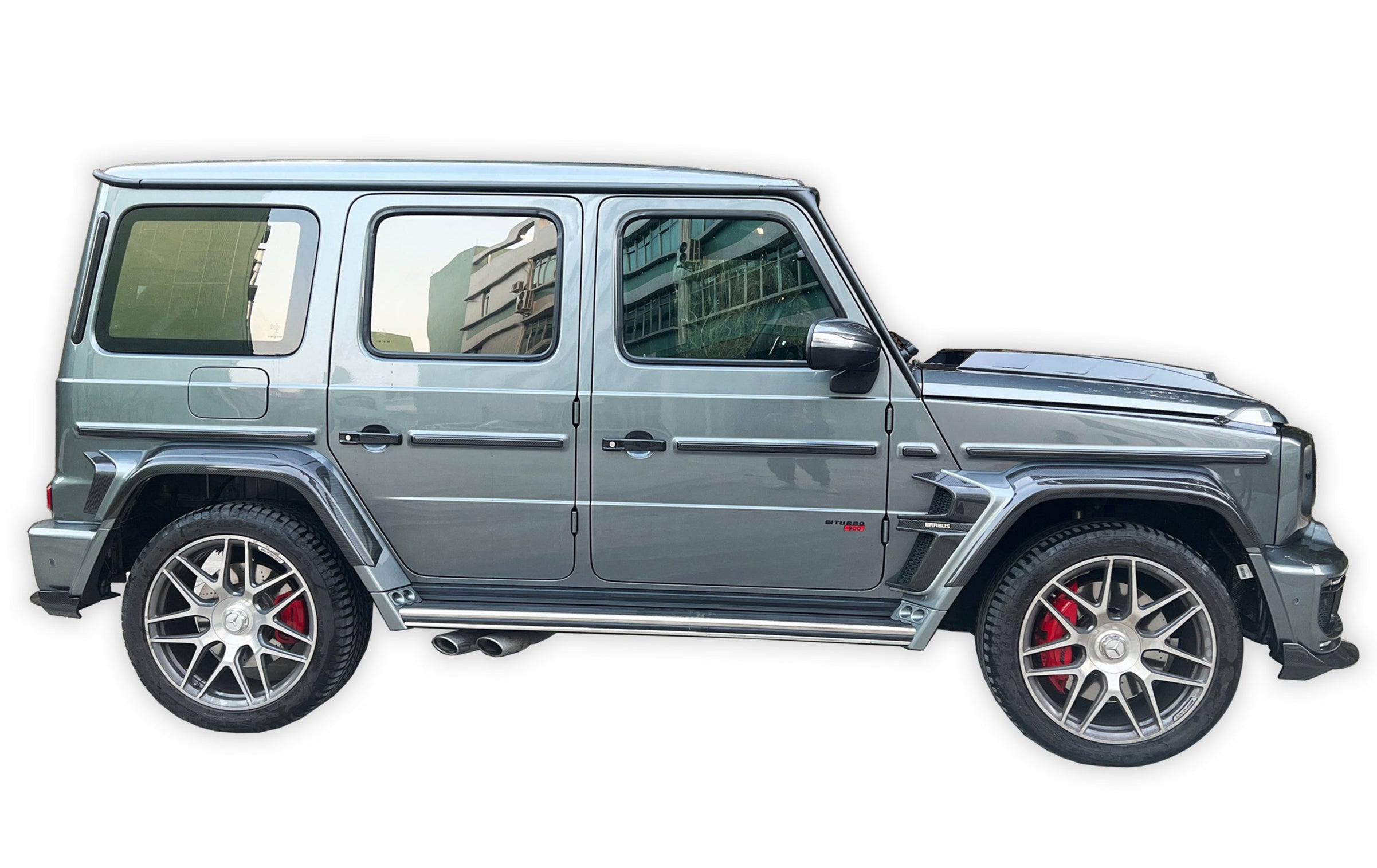 BRB G900 Style Carbon Fiber Side Trim Set - G Wagon W464 G350 & G500 & G63