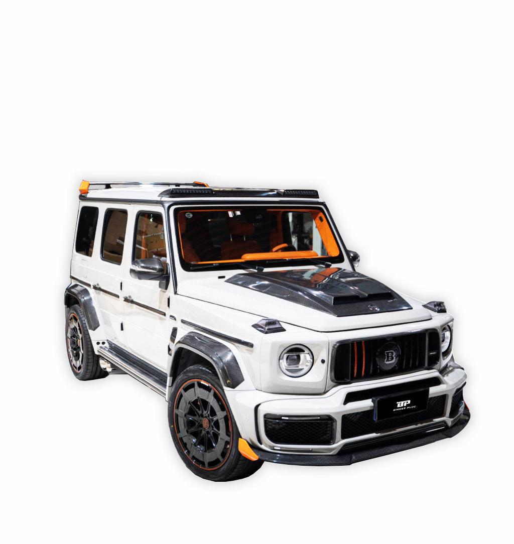 BRB G900 Style Carbon Fiber Engine Hood - G Wagon W464 G350 & G500 & G63