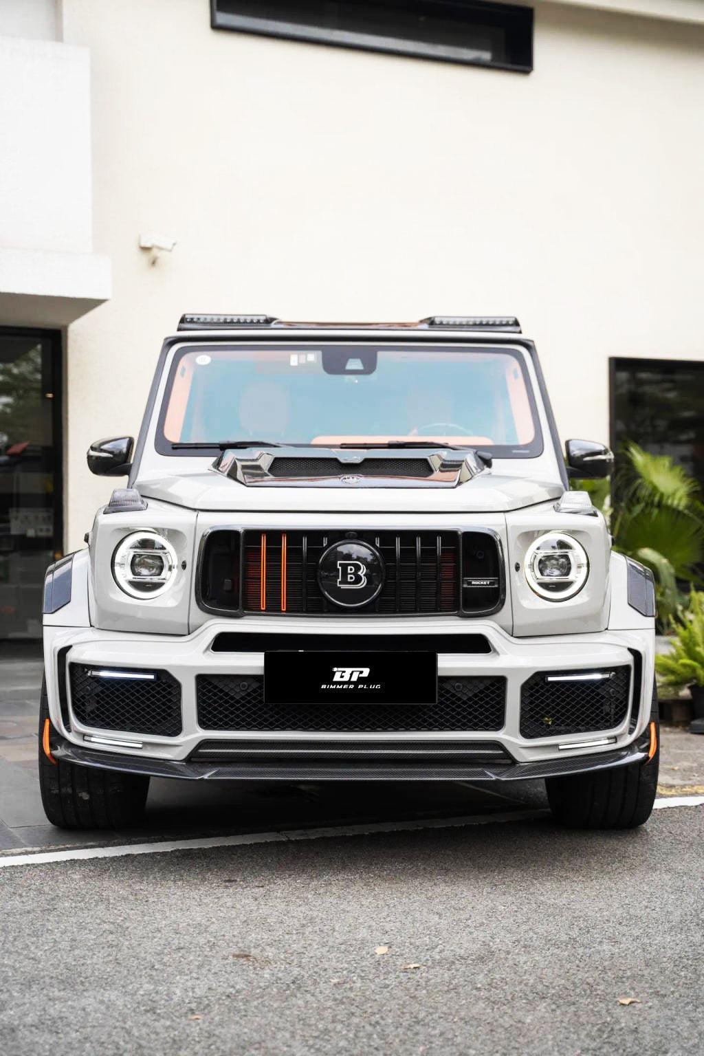 BRB G900 Style Carbon Fiber Front Grille - G Wagon W464 G350 & G500 & G63