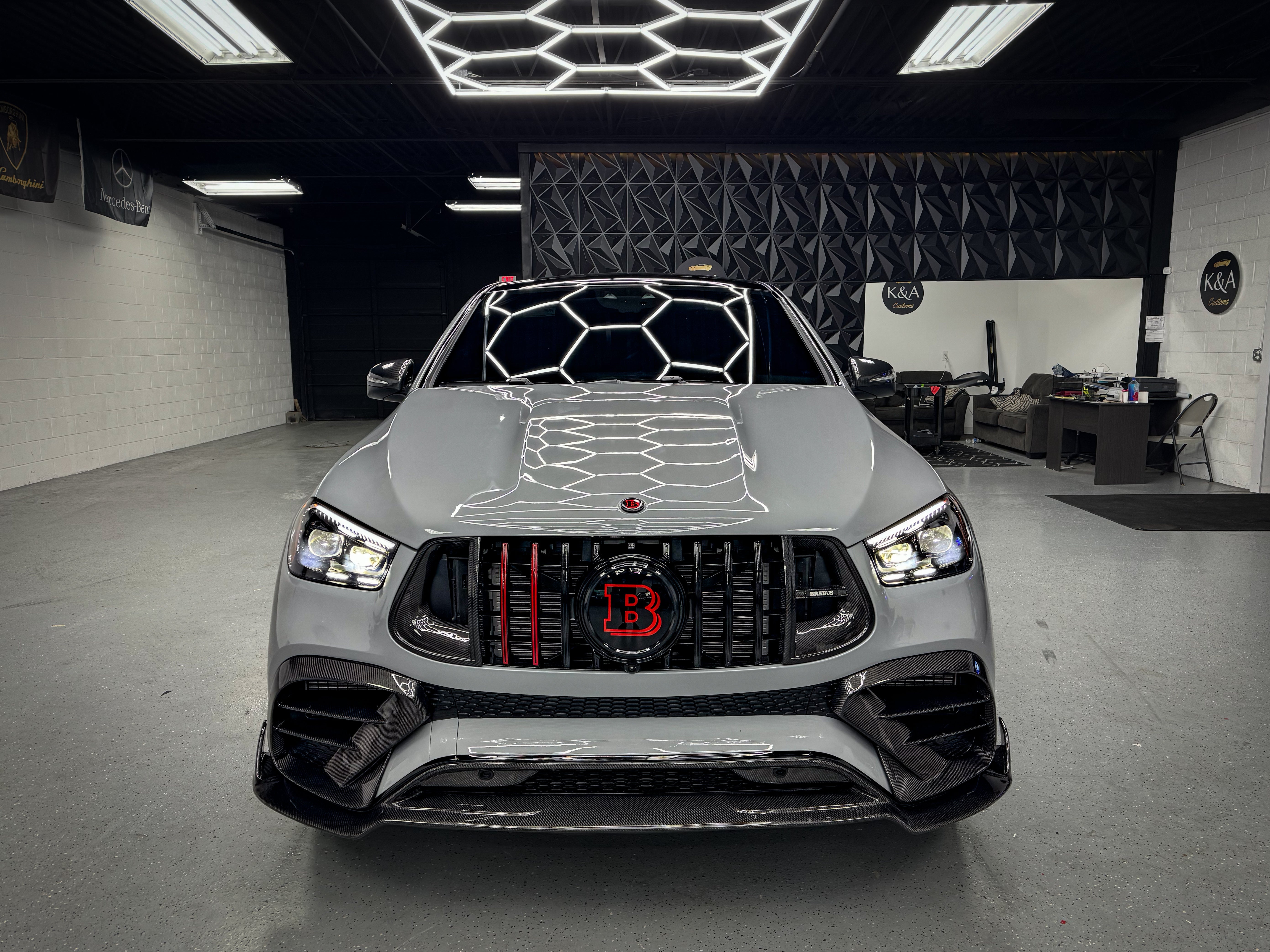 BRS Style Carbon Fiber Body Kit - Mercedes Benz C167 GLE 63s & GLE 53 AMG